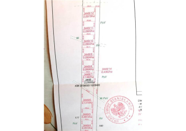 Działka z wydanymi WZ, Stanisławów